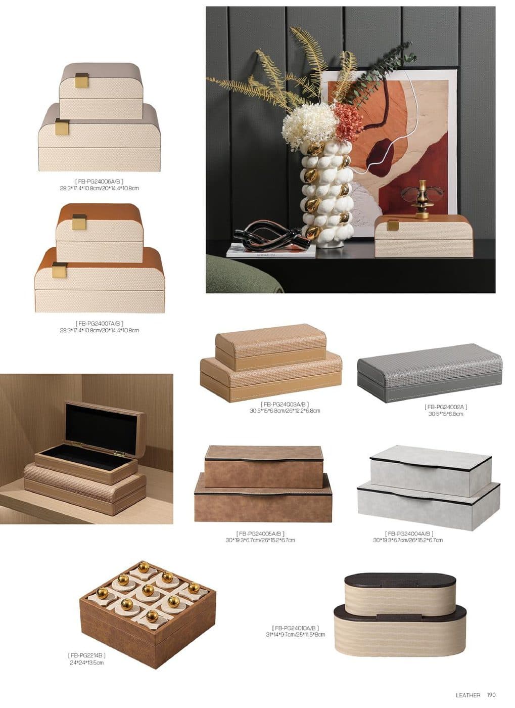 Flolenco Leather collection